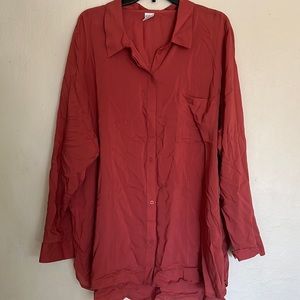 Plus size - button blouse